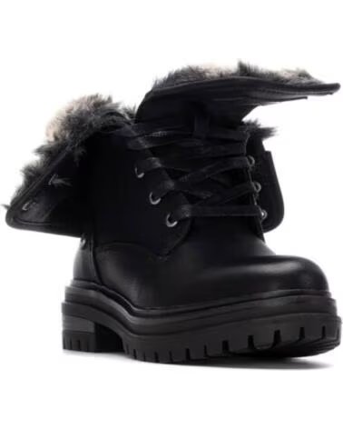 REFRESH BOTINES PLANOS MUJER 172920 NEGRO
