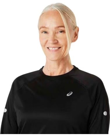 ASICS SWEAT-SHIRT TECHNIQUE 2012D080-001 POUR FEMME MULTICOLOR