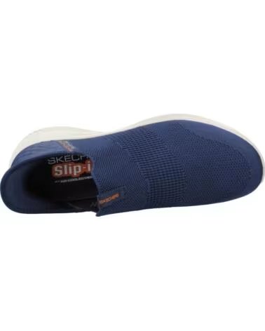Scarpe sport per Uomo SKECHERS SNEAKERS SLIP-INS ULTRA FLEX BLU NAVY DA MARINO