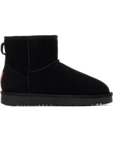 FLACHE STIEFELETTEN XTI 144444 IN SCHWARZ NEGRO