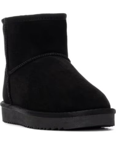 FLACHE STIEFELETTEN XTI 144444 IN SCHWARZ NEGRO