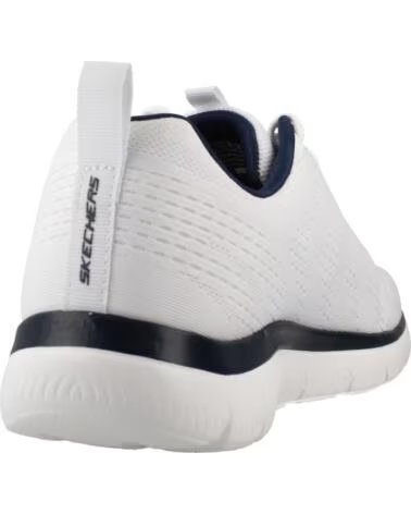 SKECHERS SCARPE DA GINNASTICA SUMMITS DA UOMO BIANCHE WBL