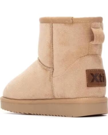 FLACHE STIEFELETTEN XTI 144444 BEIGE