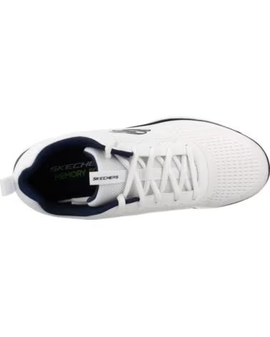 SKECHERS SCARPE DA GINNASTICA SUMMITS DA UOMO BIANCHE WBL