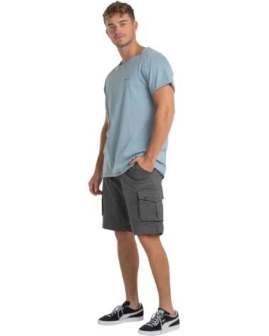 REELL PANTALÓN CORTO CARGO 1202-007-01-VLC GRIS PARA HOMBRE VERDE