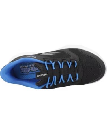 BASKETS SKECHERS SLIP-INS 403899L-BKRY POUR ENFANTS NEGRO
