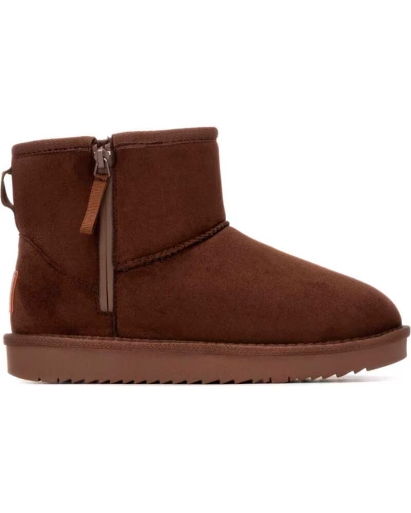 XTI BOTINES PLANOS MUJER 144443 MARRON MARRóN