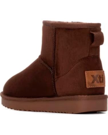 XTI BOTINES PLANOS MUJER 144443 MARRON MARRóN