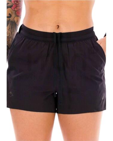 ASICS PANTALÓN CORTO DEPORTIVO 2012D205-001 NEGRO PARA MUJER MULTICOLOR
