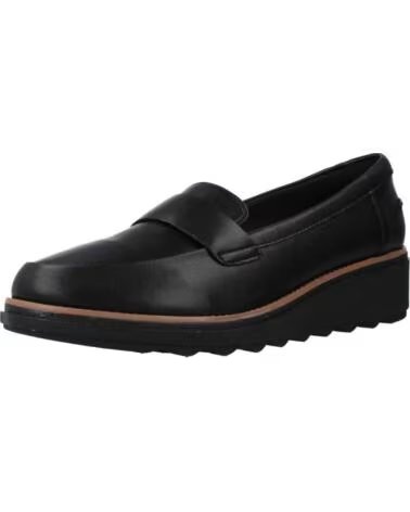 MOCASSINS CLARKS SHARON GRACIE NEGRO