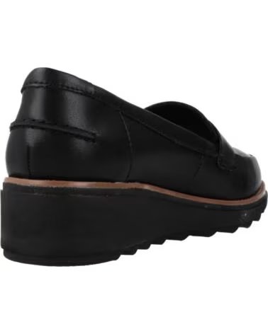 MOCASSINS CLARKS SHARON GRACIE NEGRO