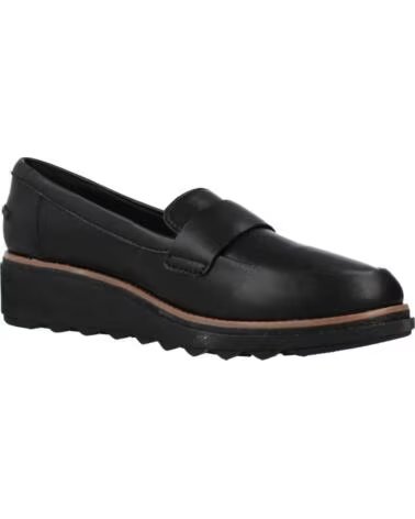 MOCASSINS CLARKS SHARON GRACIE NEGRO