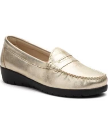JAM MOCASSIM DE COURO MODELO 3138 PLATEADO