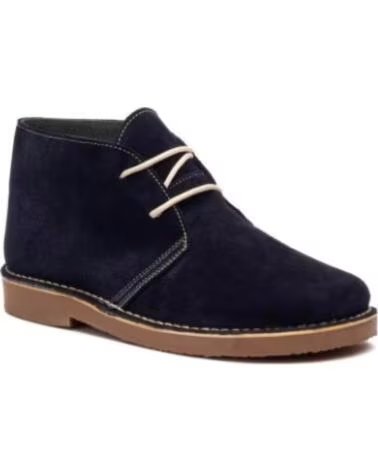 SAFARI BOTIN DE PIEL SERRAJE PARA HOMBRE HECHO EN ESPANA TALLAS 40 A 45 MODELO 6012 AZUL