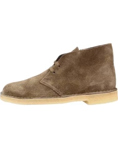 CLARKS DESERT BOOTS MODEL 26179328C IN KHAKI GREEN SUEDE