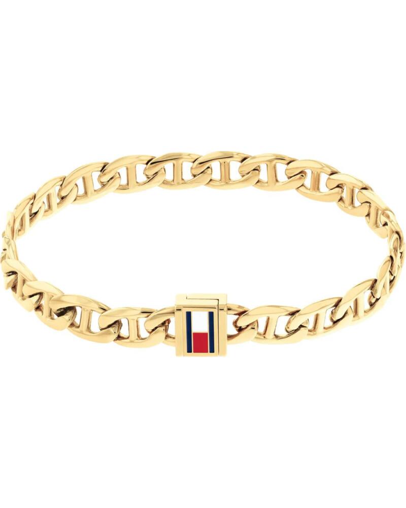 TOMMY HILFIGER PULSERA DE ESLABONES EN TONO DORADO