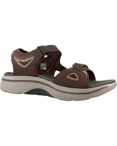 SKECHERS SANDÁLIAS ARCH FIT HOMEM 229309 CASTANHO BRN