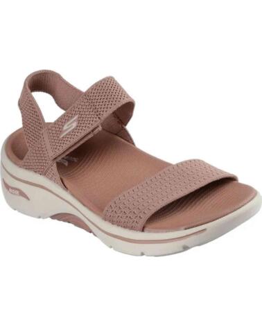 SKECHERS SANDALIAS ARCH FIT MODELO 140874TAN ROSA