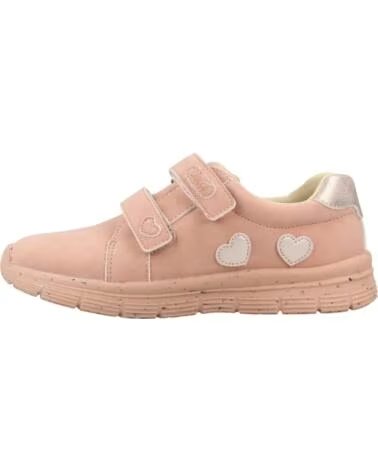 CHICCO TÊNIS 1072143C ROSA COM CORAÇÕES 100