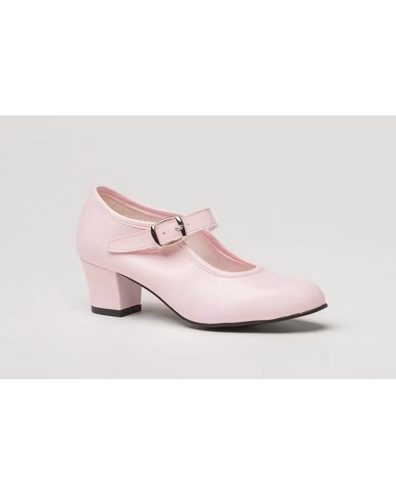 ANGELITOS FLAMENCO-SCHUHE MODELL 302 ROSA FÜR MÄDCHEN