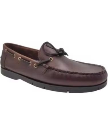 KATOSINES 2060 SACHINI BOAT SHOES IN BROWN LEATHER MARRóN