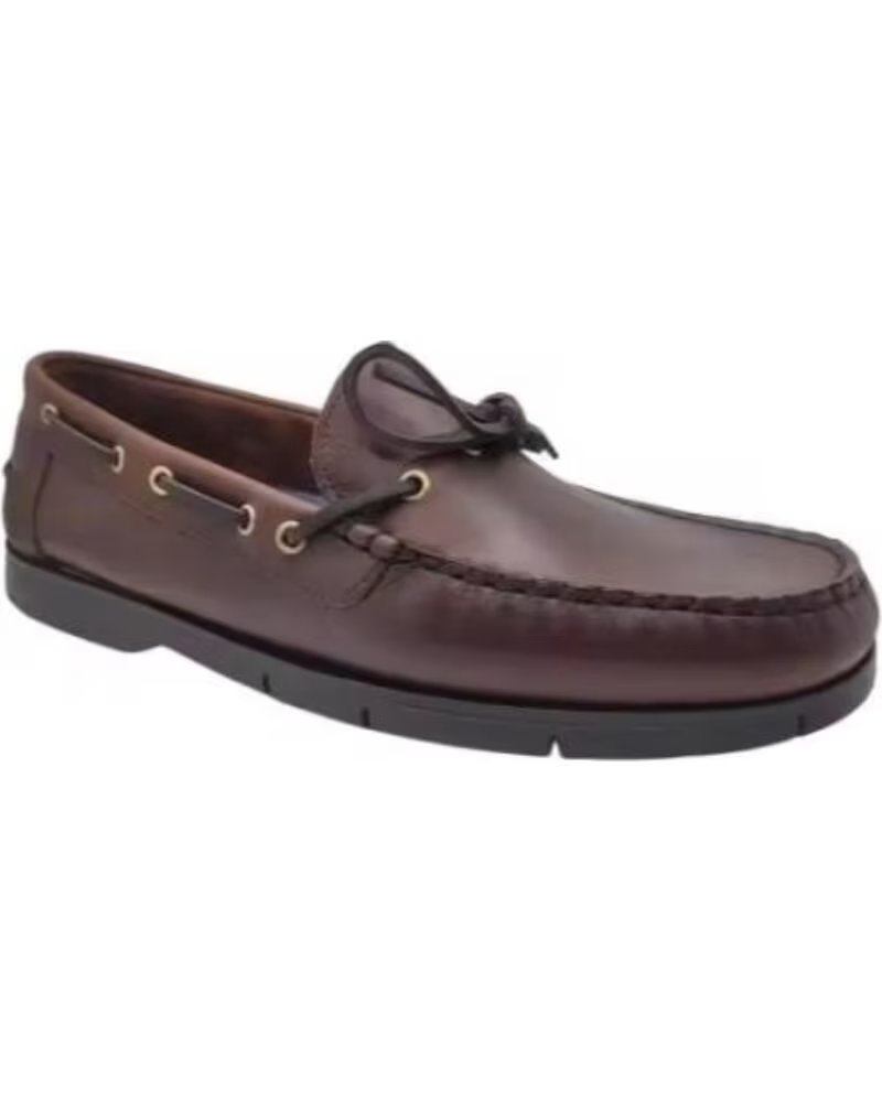 KATOSINES 2060 SACHINI BOAT SHOES IN BROWN LEATHER MARRóN
