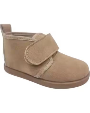 CONDIZ BOTITA PISACACAS VEGANA SERRATEX CON CIERRE DE VELCRO HECHO EN ESPANA TALLAS 20 A 29 MODELO 1113 MARRóN