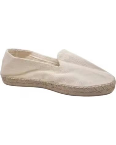 KATOSINES ALPARGATAS DE LONA VARIOS COLORES UNISEX HECHO EN ESPANA CON SUELA DE CANAMO MODELO 600 BEIGE