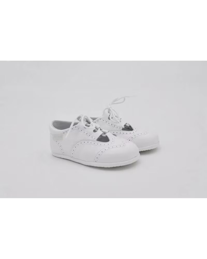 ANGELITOS SCARPA INGLESE RISPETTOSA IN PELLE ÁNGELITOS MODELLO 543 BLANCO