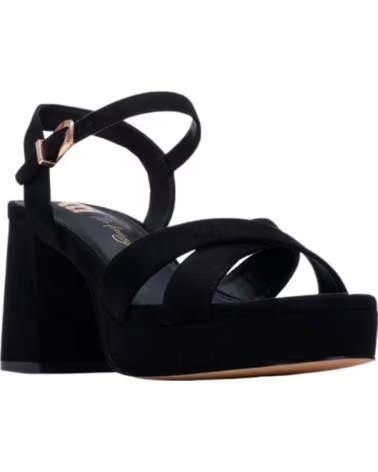 XTI Sandalias De Tacon 145288-Negro en negro para mujer NEGRO