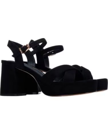 XTI Sandalias De Tacon 145288-Negro en negro para mujer NEGRO