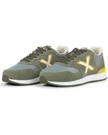 MUNICH SCARPE DA GINNASTICA 4150277 UOMO GRIGIO E VERDE