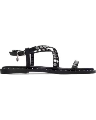 XTI SANDALIAS PLANAS MUJER 145357 NEGRO