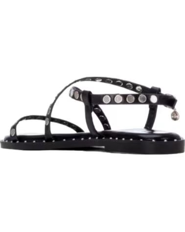 XTI SANDALIAS PLANAS MUJER 145357 NEGRO