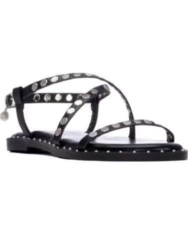 XTI SANDALIAS PLANAS MUJER 145357 NEGRO