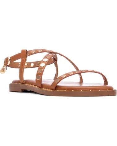 XTI Sandalias 145357 Sandalia Sra en marron para unisex CAMEL