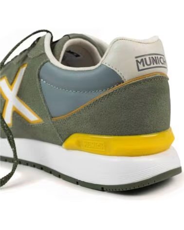 MUNICH SCARPE DA GINNASTICA 4150277 UOMO GRIGIO E VERDE