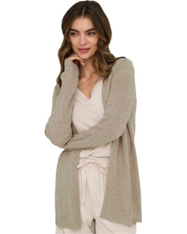 ONLY CÁRDIGAN 077-52244178174291 BEIGE DE PUNTO PARA MUJER