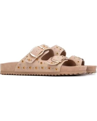 XTI SANDALIAS PLANAS MUJER 145066 BEIG BEIGE
