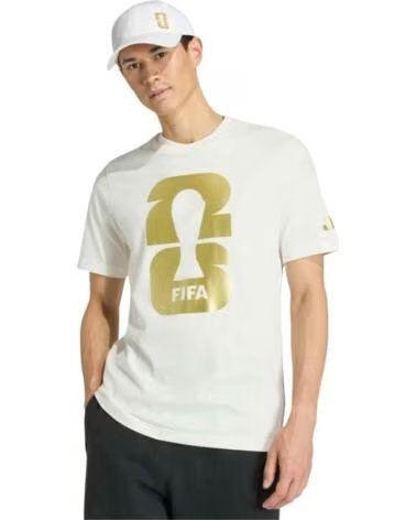 ADIDAS T-SHIRT A MANICHE CORTE OE FIFA CWHITE