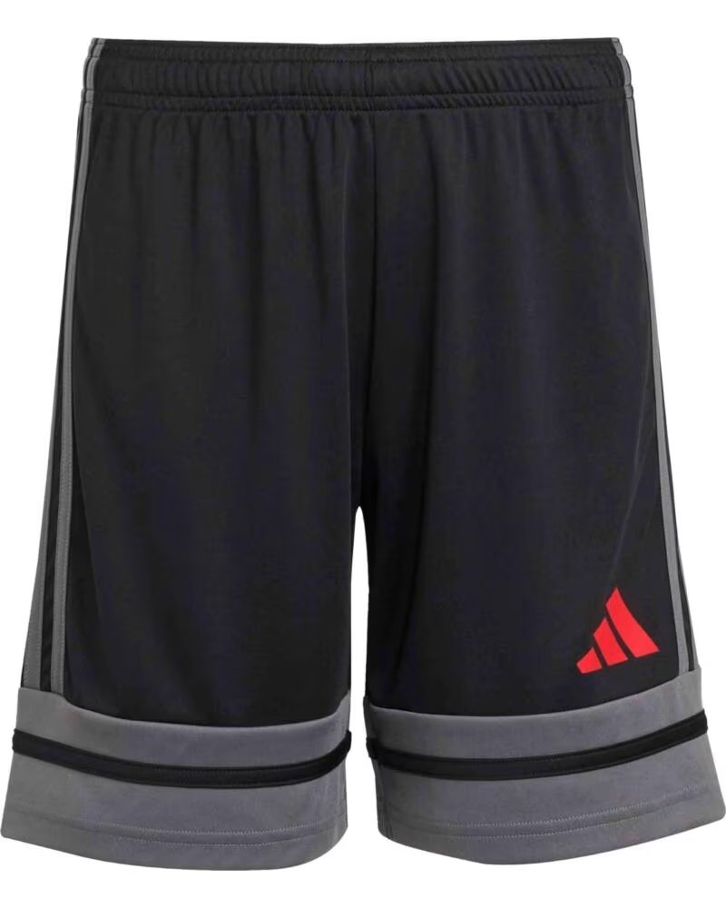 ADIDAS SQUA25 SHORTS FÜR KINDER SCHWARZ BLACK-TEGRFO-PURRUB