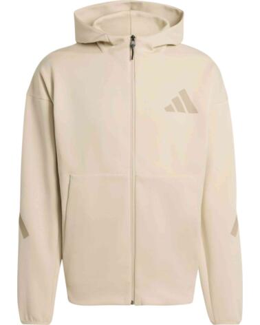 ADIDAS SUDADERA CON CAPUCHA ZNE BEIGE