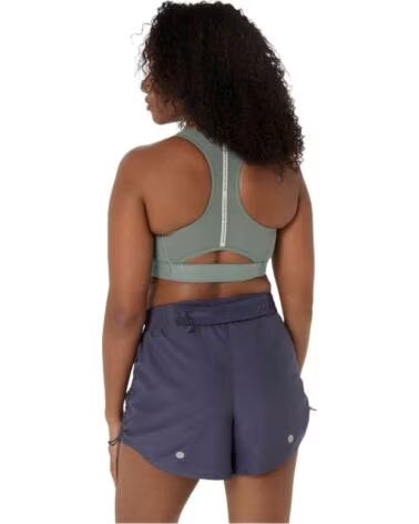ASICS REGGISENO SPORTIVO ROAD COMPRESSION VERDE PALO