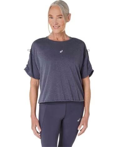 ASICS NAGINO RUN SHORT SLEEVE ADJUSTABLE T-SHIRT MUJER