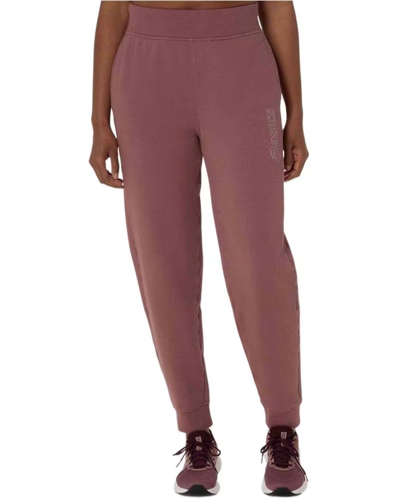 ASICS PANTALÓN LARGO DE CHÁNDAL SWEAT LOGO PARA MUJER