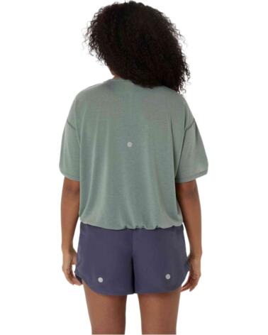 ASICS CAMISETA NAGINO RUN ADJUSTABLE DE MANGA CORTA PARA MUJER