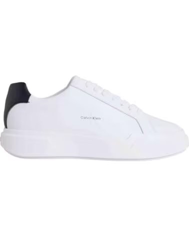 CALVIN KLEIN ZAPATILLAS ZAPATILLAS CHUNKY BLANCO NEGRO EN BLANCO PARA UNISEX CUPSOLE