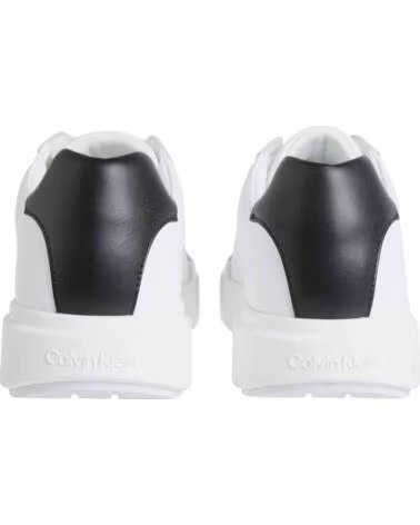 CALVIN KLEIN ZAPATILLAS ZAPATILLAS CHUNKY BLANCO NEGRO EN BLANCO PARA UNISEX CUPSOLE
