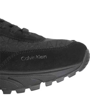 CALVIN KLEIN SNEAKERS HIKE RUNNER CASUAL UNISEX NERE