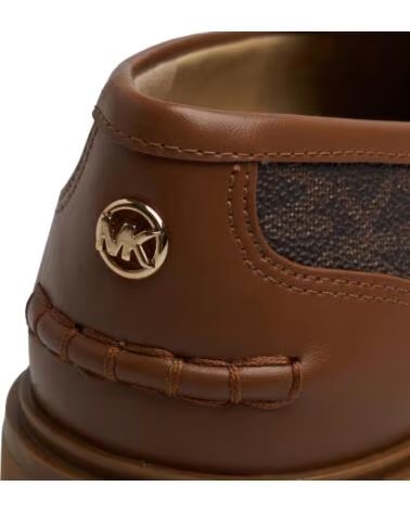 MICHAEL KORS MOCASINES MUJER HOLLAND 49F4HLFP1B MARRóN